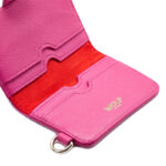 Wolf Mimi Pink Credit Card Holder with Wristlet - Image 3