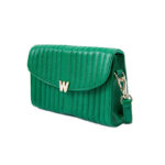Wolf Mimi Forest Green Crossbody Bag with Wristlet - Image 2