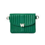 Wolf Mimi Mini Forest Green Bag with Wristlet & Lanyard - Image 5