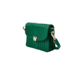 Wolf Mimi Mini Forest Green Bag with Wristlet & Lanyard - Image 2