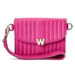 Wolf Mimi Mini Pink Bag with Wristlet & Lanyard - Image 7