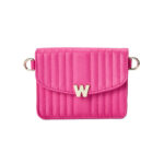 Wolf Mimi Mini Pink Bag with Wristlet & Lanyard - Image 5