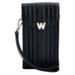 Wolf Mimi Black Phone Case with Wristlet & Lanyard - Image 7