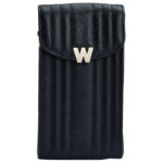 Wolf Mimi Black Phone Case with Wristlet & Lanyard - Image 5