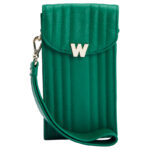 Wolf Mimi Forest Green Phone Case with Wristlet & Lanyard - Image 7