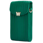 Wolf Mimi Forest Green Phone Case with Wristlet & Lanyard - Image 4