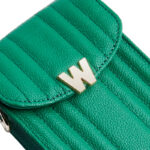 Wolf Mimi Forest Green Phone Case with Wristlet & Lanyard - Image 8