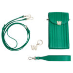 Wolf Mimi Forest Green Phone Case with Wristlet & Lanyard - Image 9