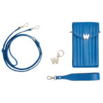 Wolf Mimi Marine Phone Case with Wristlet & Lanyard - Image 9