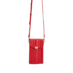 Wolf Mimi Red Phone Case with Wristlet & Lanyard