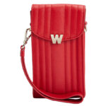 Wolf Mimi Red Phone Case with Wristlet & Lanyard - Image 7