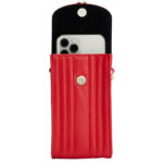 Wolf Mimi Red Phone Case with Wristlet & Lanyard - Image 2