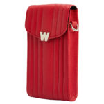 Wolf Mimi Red Phone Case with Wristlet & Lanyard - Image 4