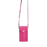 Wolf Mimi Pink Phone Case with Wristlet & Lanyard