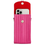 Wolf Mimi Pink Phone Case with Wristlet & Lanyard - Image 2