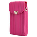 Wolf Mimi Pink Phone Case with Wristlet & Lanyard - Image 4