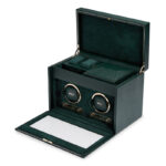 Wolf Green British Racing Double Watch Winder with Storage - Image 2