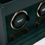 Wolf Green British Racing Double Watch Winder with Storage - Image 8