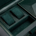 Wolf Green British Racing Double Watch Winder with Storage - Image 7