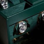 Wolf Green British Racing Double Watch Winder with Storage - Image 9