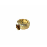 Pitti e Sisi Smoky Quartz Gold Ring