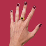 Pitti e Sisi Smoky Quartz Gold Ring - Image 4