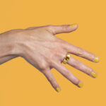 Pitti e Sisi Cognac Quartz Gold Ring - Image 4