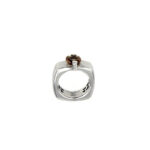 Pitti e Sisi Smoky Quartz Silver Ring - Image 2