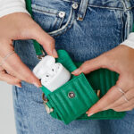 Wolf Mimi Forest Green Crossbody Bag with Wristlet - Image 14