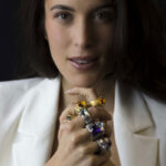 Pitti e Sisi Smoky Quartz Gold Ring - Image 5