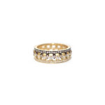 Gold Crowns Diamond Ring