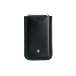 Montblanc Meisterstuck Black Leather Phone Holder - Image 2
