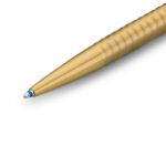 Kaweco Liliput Brass Gold Wave Ballpoint Pen - Image 2