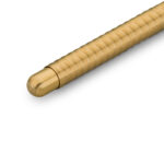 Kaweco Liliput Brass Gold Wave Ballpoint Pen - Image 3