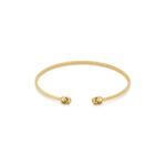 Gucci GG Running Gold Bangle Bracelet - Image 2