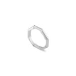 Gucci Link to Love White Gold Mirrored Ring