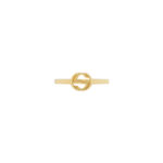 Gucci Interlocking G Motif Yellow Gold Ring - Image 3