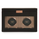 Wolf Axis Double Watch Winder with Storage
