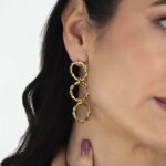 Boccadamo Επίχρυσα Κρεμαστά Σκουλαρίκια - Image 2