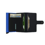 Secrid Miniwallet Matte Black & Blue - Image 5