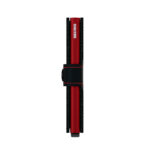 Secrid Miniwallet Matte Black & Red - Image 3