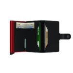 Secrid Miniwallet Matte Black & Red - Image 5