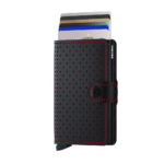 Secrid Miniwallet Perforated Black-Red - Image 2