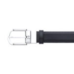 Montblanc Horseshoe Buckle Black-Brown Reversible Leather Belt 30mm - Image 2