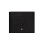 Montblanc Sartorial Black Leather Wallet 8cc