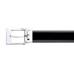 Montblanc Black Leather Belt 30mm - Image 2