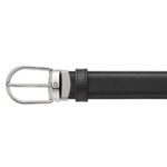 Montblanc Horseshoe Buckle Black-Brown Reversible Leather Belt 30mm - Image 2