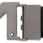 Montblanc M Buckle Black Leather Belt 35mm - Image 3
