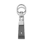 Montblanc Sartorial Gray Leather Loop Key Fob
