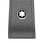 Montblanc Sartorial Gray Leather Loop Key Fob - Image 3